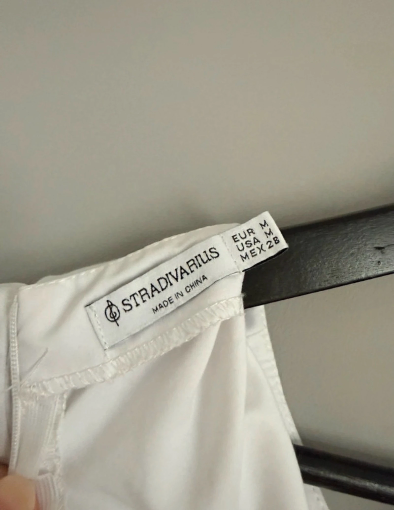 Vestido largo blanco de Stradivarius – photo 4